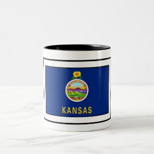 Caneca De Café Em Dois Tons Kansas