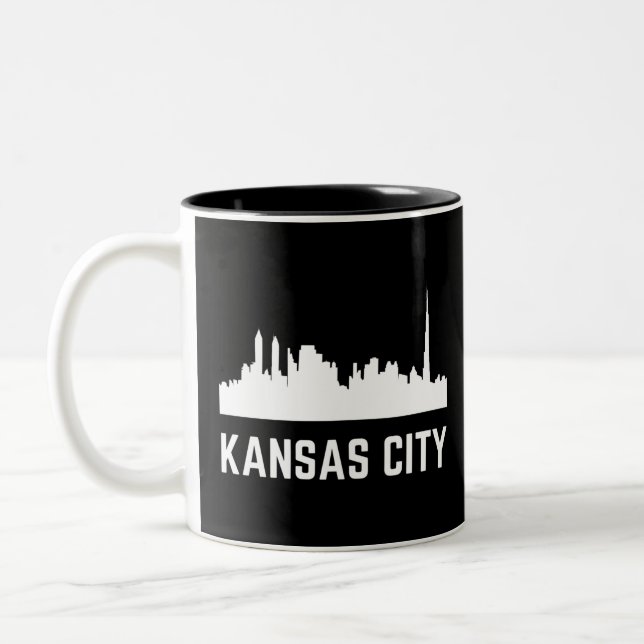 Caneca De Café Em Dois Tons Kansas City (Esquerda)