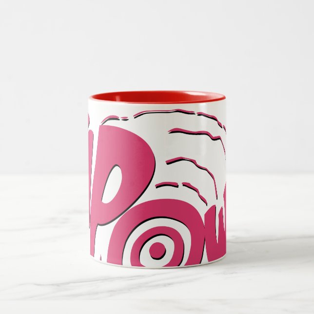 CANECA DE CAFÉ EM DOIS TONS KAPOW! (Centro)