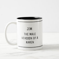 Karen Engraçado Versão Masculina Personalizada