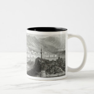 Caneca De Café Em Dois Tons Kars, gravado por J. Godfrey, c.1860