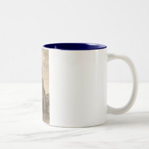 Caneca De Café Em Dois Tons Katholische Hofkirche, Dresden