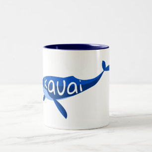Caneca De Café Em Dois Tons Kauai Hawaii Whale