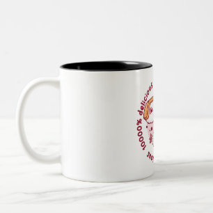 Caneca De Café Em Dois Tons kawaii sushi com citações engraçadas para amante n