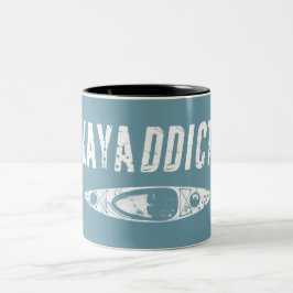 Caneca De Café Em Dois Tons Kayak Addict