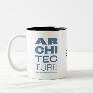 Caneca De Café Em Dois Tons Kean MGC Architecture Mug