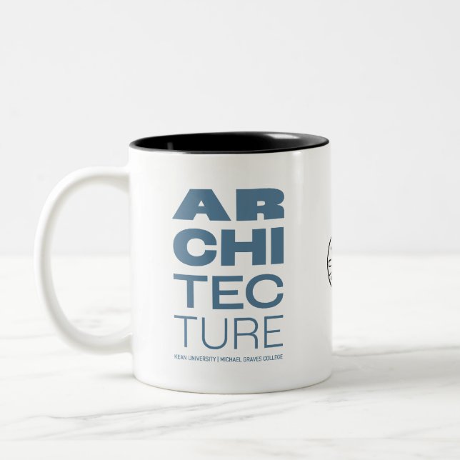 Caneca De Café Em Dois Tons Kean MGC Architecture Mug (Esquerda)