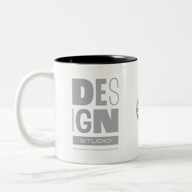 Caneca De Café Em Dois Tons Kean MGC Design Studio Mug (Esquerda)