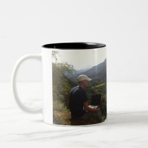Caneca De Café Em Dois Tons Keith "Offline" Mug