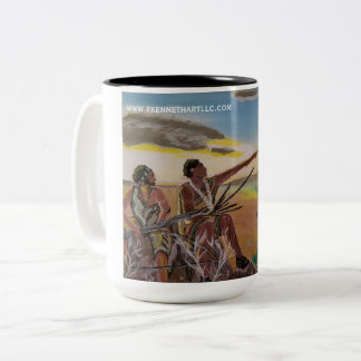 Caneca De Café Em Dois Tons Kemit Warriors Mug