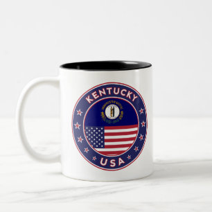 Caneca De Café Em Dois Tons Kentucky
