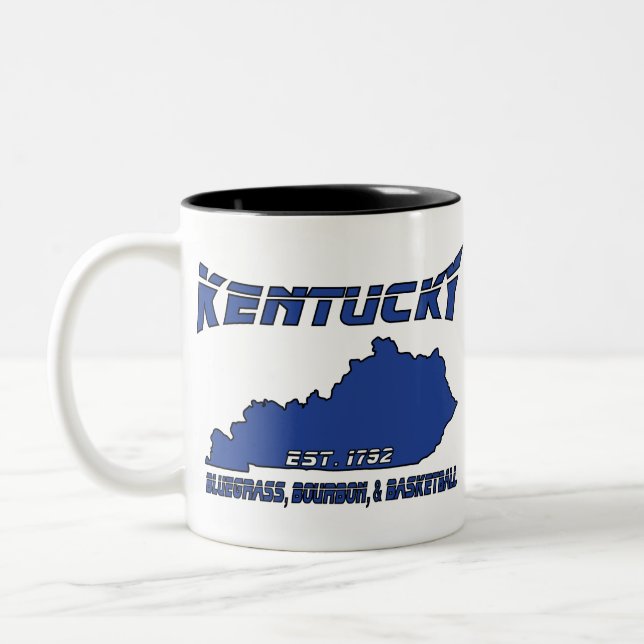 Caneca De Café Em Dois Tons Kentucky Bluegrass Bourbon (Esquerda)