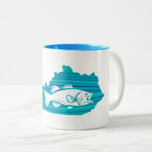 Caneca De Café Em Dois Tons Kentucky Wave Fisheries