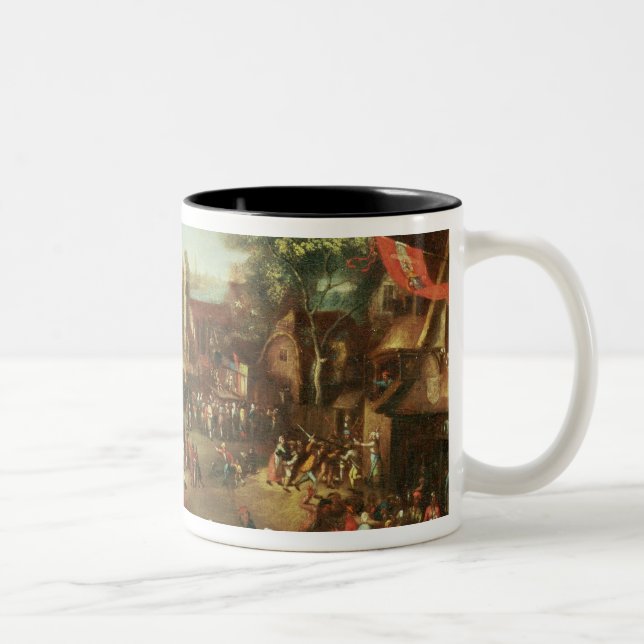 Caneca De Café Em Dois Tons Kermesse em Avdenarde (Direita)