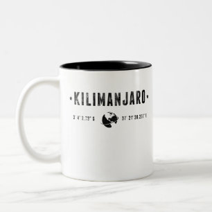 Caneca De Café Em Dois Tons Kilimanjaro