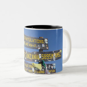 Caneca De Café Em Dois Tons Kilimanjaro