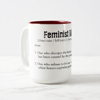 Caneca De Café Em Dois Tons Killjoy Feminista