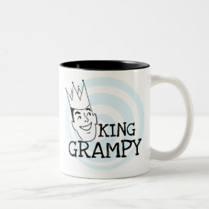 Caneca De Café Em Dois Tons King Grampy Camisetas e presentes