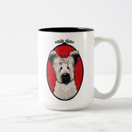 Caneca De Café Em Dois Tons KiniArt Briard Mug