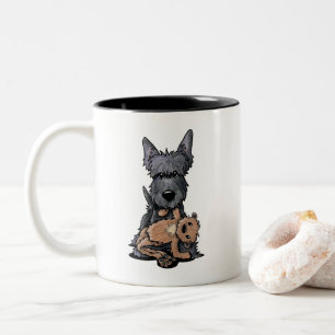 Caneca De Café Em Dois Tons KiniArt Scottie T E Sassy Big
