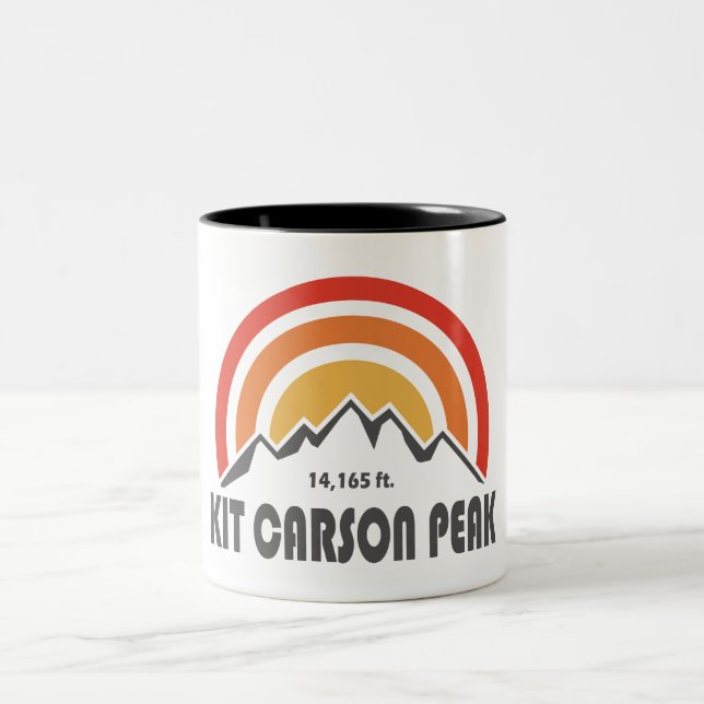 Caneca De Café Em Dois Tons Kit Carson Peak (Centro)