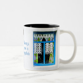 Caneca De Café Em Dois Tons Kit de jogo da vida