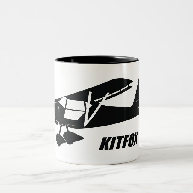 Caneca De Café Em Dois Tons Kitfox 7 (Centro)