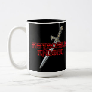Caneca De Café Em Dois Tons Knight MORPG Mug