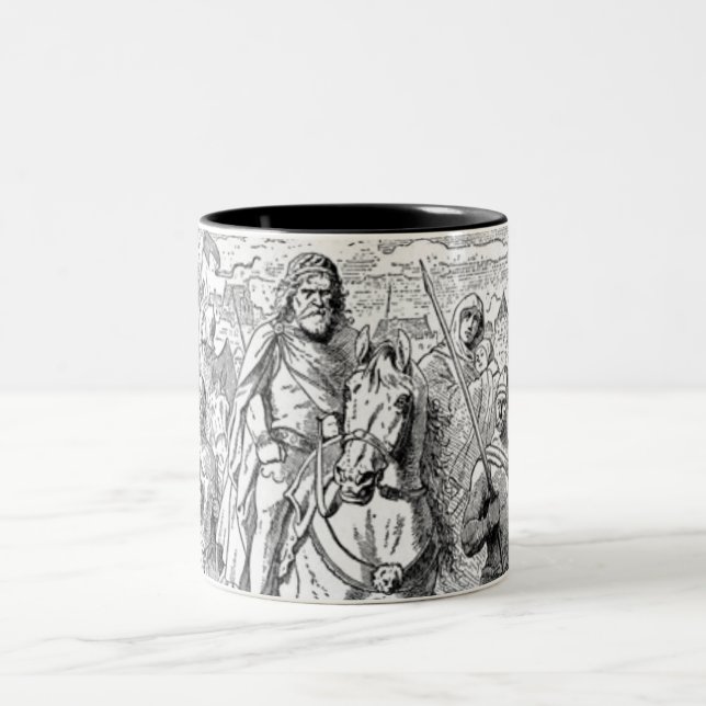 Caneca De Café Em Dois Tons Knight Mug Medieval (Centro)