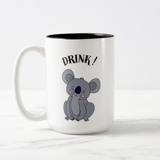 Caneca De Café Em Dois Tons Koala Mug (Esquerda)