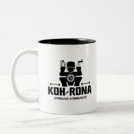 CANECA DE CAFÉ EM DOIS TONS KOH-RONA, L'ÉPREUVE D'IMMUNITÉ !