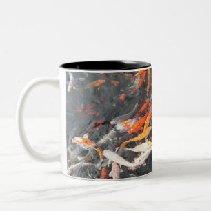 Caneca De Café Em Dois Tons Koi