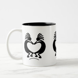 Caneca De Café Em Dois Tons Kokopelli