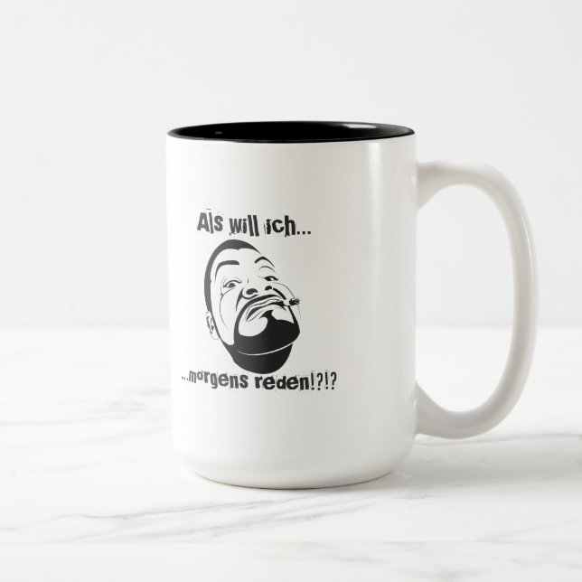 Caneca De Café Em Dois Tons Koksmann pela manhã (Direita)