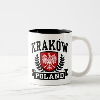 Caneca De Café Em Dois Tons Krakow Polônia