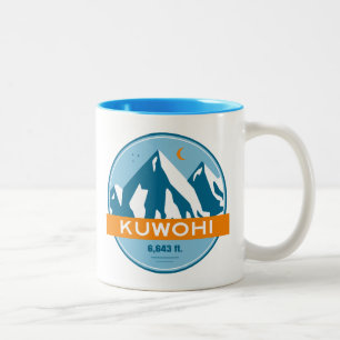 Caneca De Café Em Dois Tons Kuwohi North Carolina Tennessee Estrelas Lua