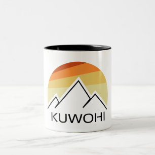 Caneca De Café Em Dois Tons Kuwohi North Carolina Tennessee Retro