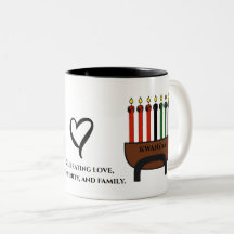 Kwanzaa Candles Mug