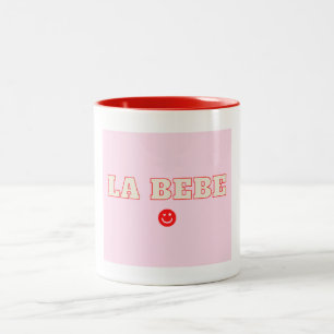 Caneca De Café Em Dois Tons La Bebe Mug