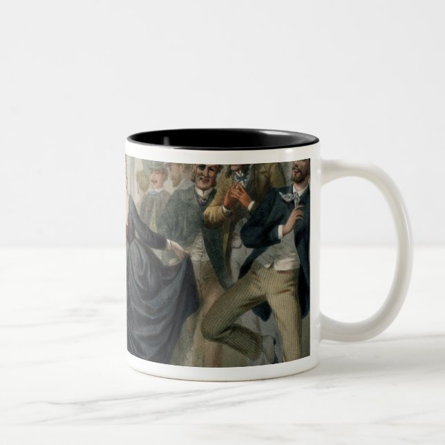 Caneca De Café Em Dois Tons La Closerie de Lilas (Direita)