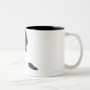 Caneca De Café Em Dois Tons Labrador preto 13 meses