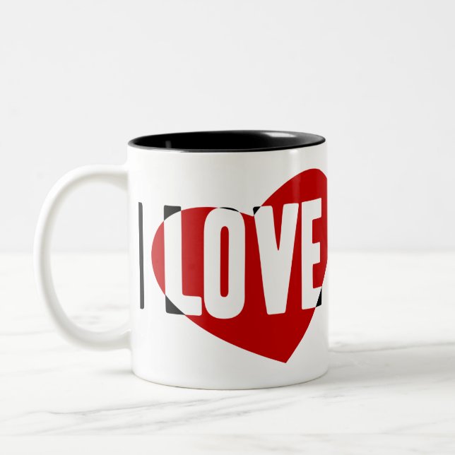 Caneca De Café Em Dois Tons Labrador retriever (Esquerda)