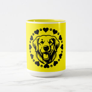 Caneca De Café Em Dois Tons Labrador Retriever Dog Proprietário