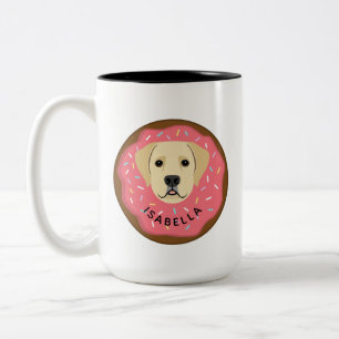 Caneca De Café Em Dois Tons Labrador Retriever Mugs