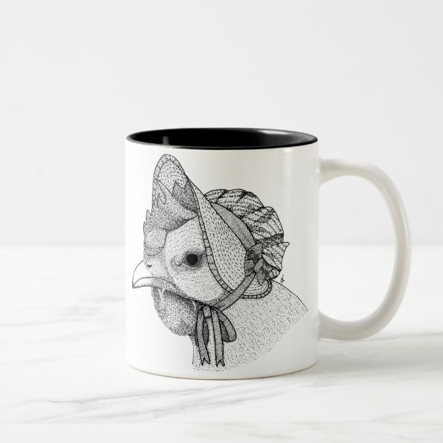 Caneca De Café Em Dois Tons Lady Henrietta (Direita)