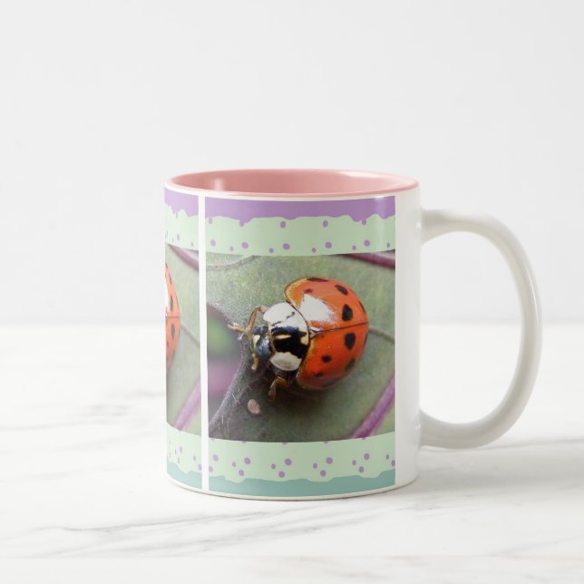 Caneca De Café Em Dois Tons Ladybug Mug (Direita)