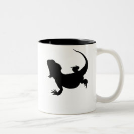 Caneca De Café Em Dois Tons Lagarto preguiçoso