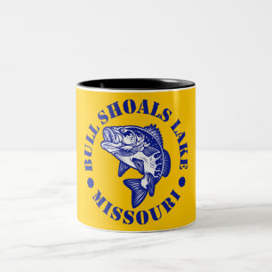 Caneca De Café Em Dois Tons Lago Bull Shoals, Missouri
