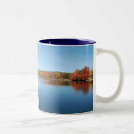 Caneca De Café Em Dois Tons Lago deer