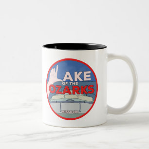 Caneca De Café Em Dois Tons Lago dos Ozarks